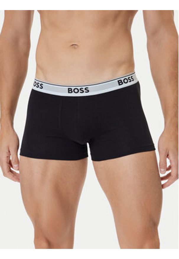 BOSS Komplet 3 par bokserek 50531684 Czarny. Kolor: czarny. Materiał: bawełna