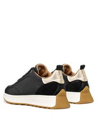 Geox Sneakersy D Amabel D56MDA 08522 C9999 Czarny. Kolor: czarny. Materiał: skóra