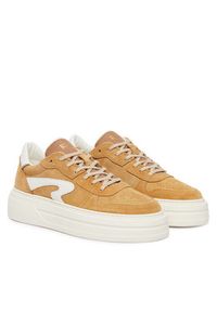 Replay - REPLAY Sneakersy GWZ8A .000.C0004L Brązowy. Kolor: brązowy. Materiał: skóra, zamsz #4