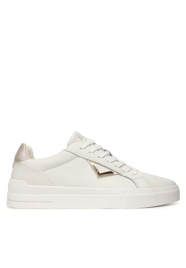 Replay - REPLAY Sneakersy GWZ7S .000.C0009L Biały. Kolor: biały. Materiał: skóra