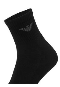 Emporio Armani Underwear Skarpety krótkie EM000551 AF14499 MC061 Czarny. Kolor: czarny. Materiał: bawełna #3