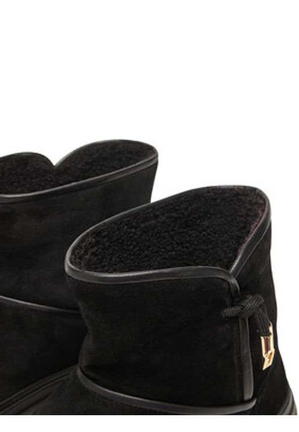 Furla Śniegowce YK30NUA BX4212 PT O6000 1007 Czarny. Kolor: czarny. Materiał: skóra, zamsz