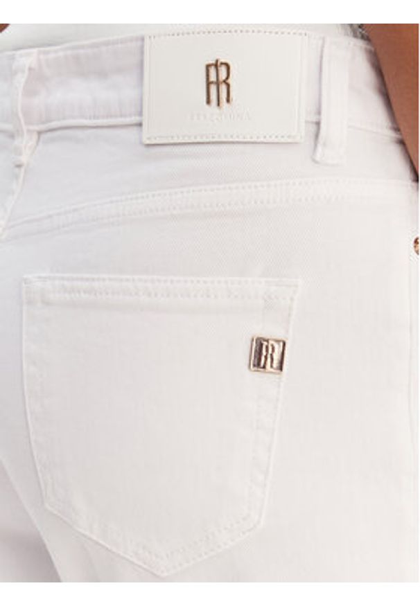 Fracomina Jeansy FP26SVA012W61501 Biały Bootcut Fit. Kolor: biały