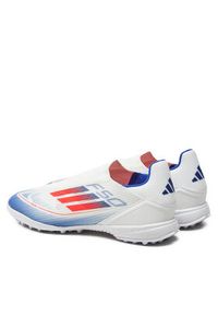 Adidas - adidas Buty do piłki nożnej F50 League Ll Tf IF1339 Biały. Kolor: biały. Materiał: skóra