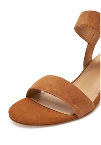 Sergio Bardi Sandały WFA3762-1Z-SB Brązowy. Kolor: brązowy. Materiał: zamsz, skóra #5