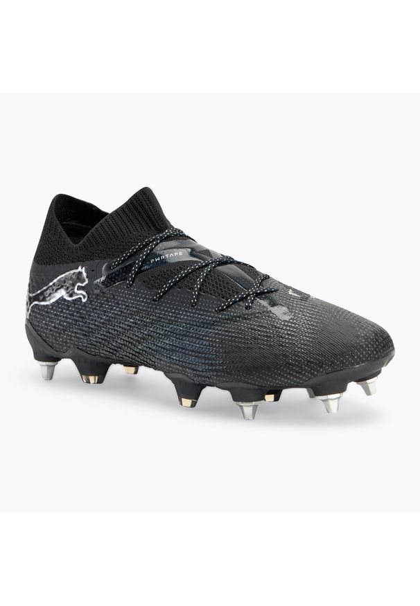 Puma - Buty piłkarskie PUMA Future 7 Ultimate MxSG pumapuma. Kolor: wielokolorowy, szary, czarny. Sport: piłka nożna