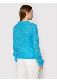 Pinko Sweter Frossasco 1G1682 Y7DD Niebieski Regular Fit. Kolor: niebieski. Materiał: syntetyk
