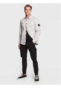 Calvin Klein Jeans Koszula J30J322057 Szary Relaxed Fit. Kolor: szary. Materiał: bawełna #6