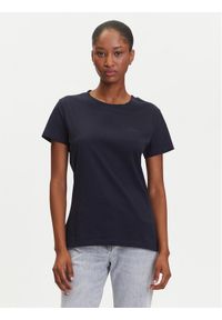 BOSS T-Shirt C_Esogo_1 50506973 Granatowy Slim Fit. Kolor: niebieski. Materiał: bawełna