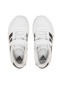 Adidas - adidas Sneakersy Breaknet 2.0 El C IE3792 Biały. Kolor: biały. Materiał: skóra