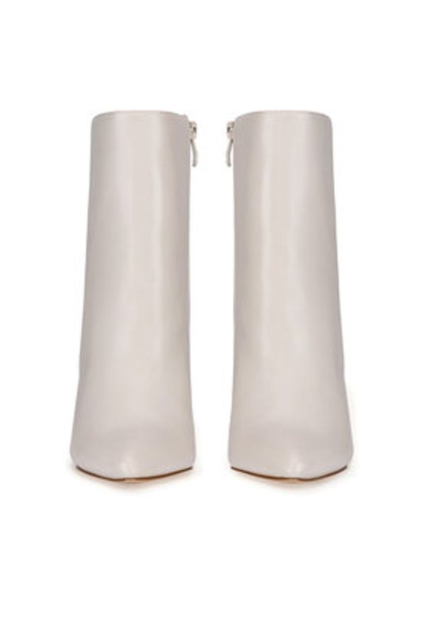 DeeZee Botki WYL3588-8 Beżowy. Kolor: beżowy. Materiał: materiał