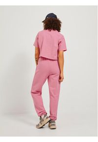 JJXX Spodnie dresowe 12244364 Różowy Relaxed Fit. Kolor: różowy. Materiał: bawełna #2
