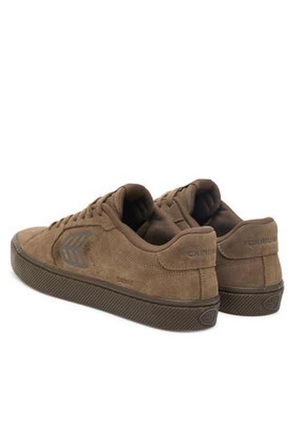 CARIUMA Sneakersy Salvas 411302O23M110 Brązowy. Kolor: brązowy. Materiał: zamsz, skóra