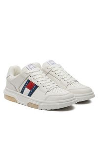 Tommy Jeans Sneakersy (New Tongue) The Brooklyn EN0EN02576 Biały. Kolor: biały. Materiał: skóra #5