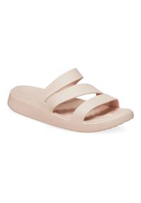 Klapki damskie Crocs 2095876UR. Kolor: różowy. Materiał: materiał, syntetyk
