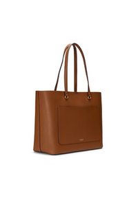 Lauren Ralph Lauren Torebka 431911655002 Brązowy. Kolor: brązowy. Materiał: skórzane #5