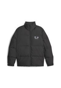 Kurtka Puma BMW MMS ESS Padded Jacket, Mężczyźni. Kolor: czarny. Materiał: materiał, poliester