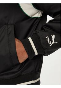 Puma Kurtka bomber Varsity 623691 Czarny Oversize. Kolor: czarny. Materiał: syntetyk