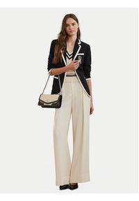 Lauren Ralph Lauren - LAUREN RALPH LAUREN Marynarka 200936101002 Czarny Straight Fit. Kolor: czarny. Materiał: syntetyk #4