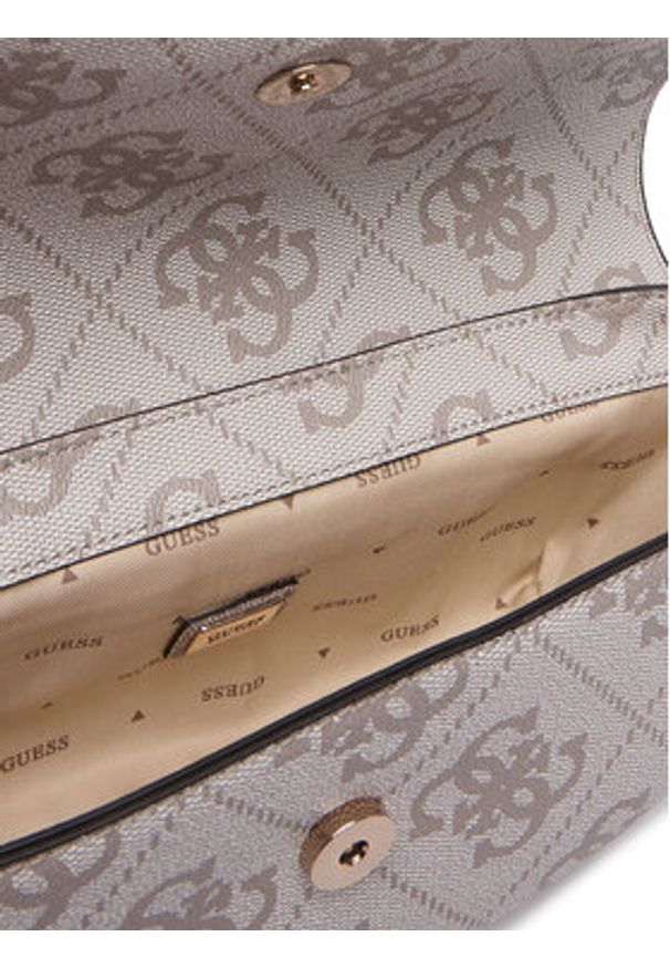 Guess Torebka Erenia HWSO78 38210 Beżowy. Kolor: beżowy. Materiał: skórzane
