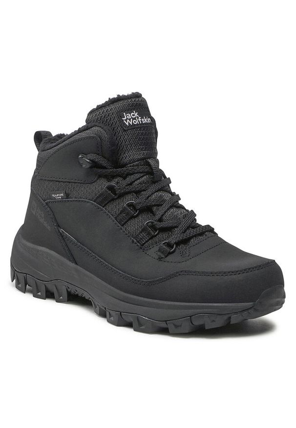Trekkingi Jack Wolfskin. Kolor: czarny. Sport: turystyka piesza