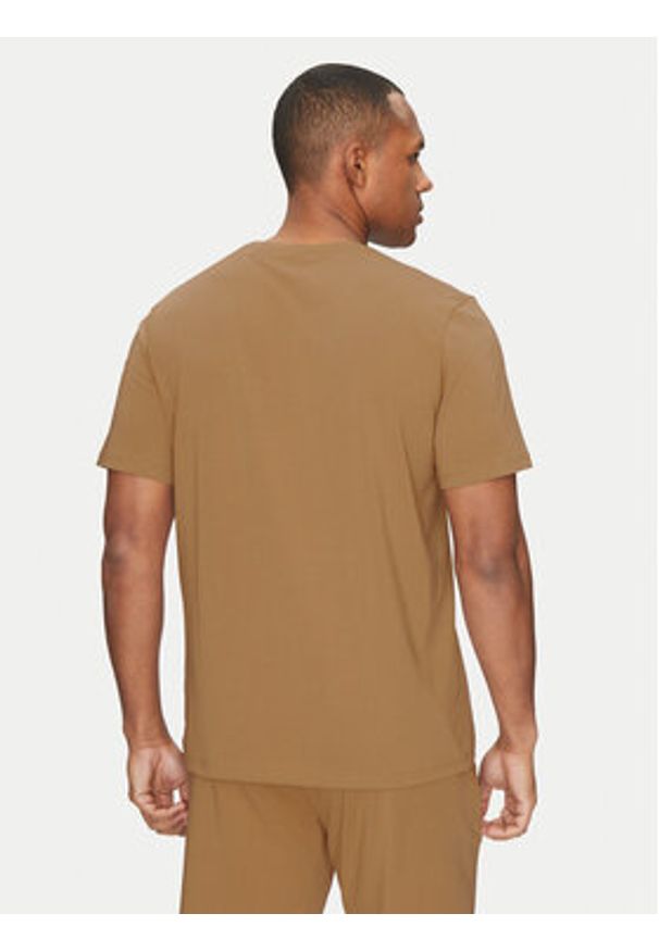 BOSS T-Shirt Mix&Match 50515312 Beżowy Regular Fit. Kolor: beżowy. Materiał: bawełna