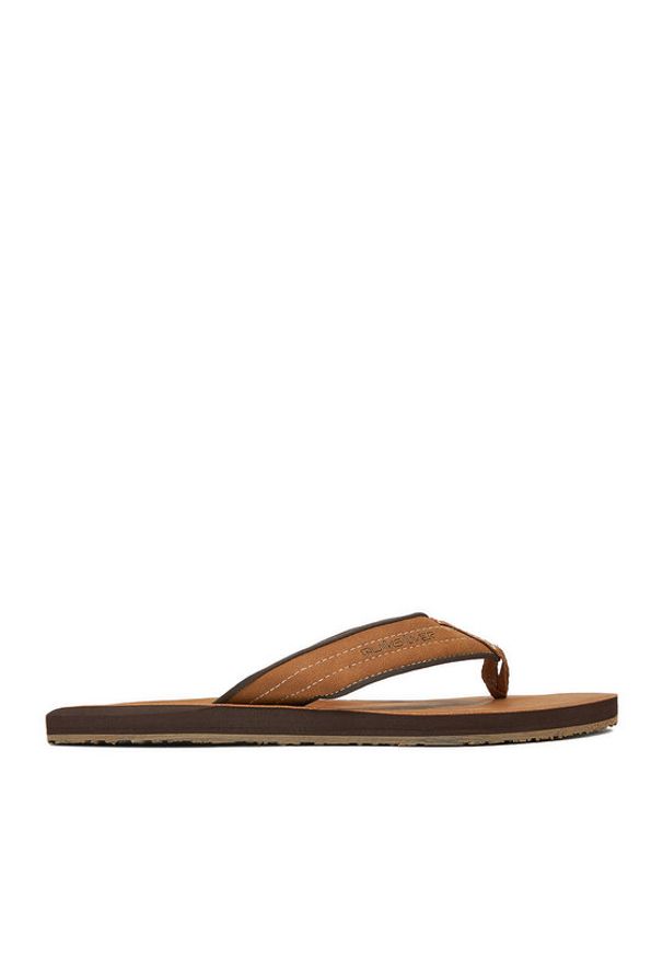 Quiksilver Japonki 808416 Brązowy. Kolor: brązowy. Materiał: materiał