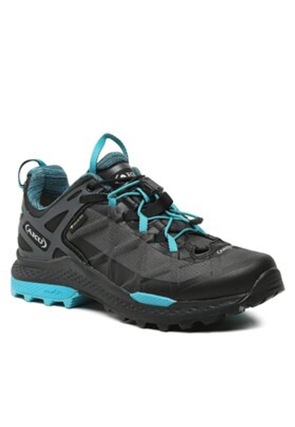 Aku Trekkingi Rocket Dfs Gtx W's 727 GORE-TEX Czarny. Kolor: czarny. Materiał: skóra