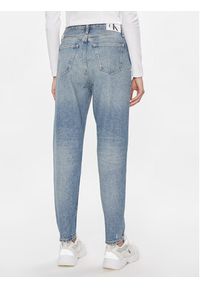 Calvin Klein Jeans Jeansy Mom Jean J20J222148 Granatowy Mom Fit. Kolor: niebieski