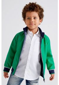 Mayoral kurtka dwustronna dziecięca kolor zielony. Okazja: na co dzień. Kolor: zielony. Styl: casual