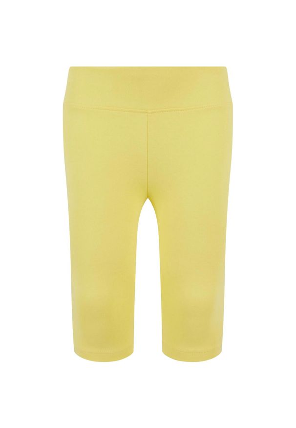 Urban Classics - Spodenki Rowerowe Dla Dziewczynki Z Wysokimi Stanami. Stan: podwyższony. Kolor: żółty, wielokolorowy, pomarańczowy. Sport: turystyka piesza