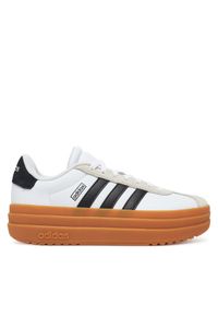 Adidas - adidas Sneakersy VL COURT BOLD JQ8065 Biały. Kolor: biały. Materiał: skóra