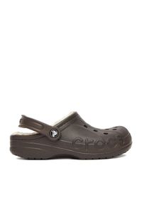 Crocs Klapki C-BAYA LINED CLOG 205969-206 Brązowy. Kolor: brązowy