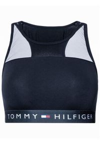TOMMY HILFIGER - Tommy Hilfiger Biustonosz top UW0UW00012 Granatowy. Kolor: niebieski. Materiał: bawełna #2
