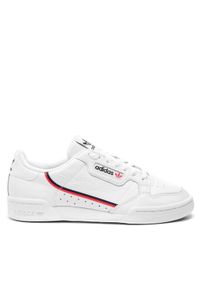 Adidas - adidas Sneakersy Continental 80 Shoes G27706 Biały. Kolor: biały. Materiał: skóra #1