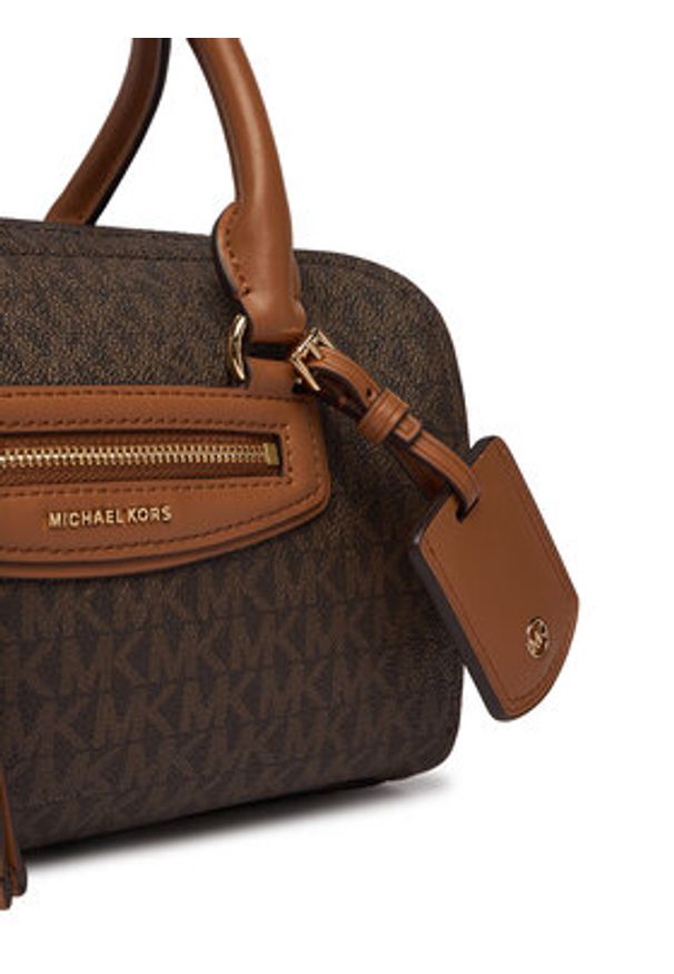 MICHAEL Michael Kors Torebka Jet Set 32S6GTVC0B Brązowy. Kolor: brązowy. Materiał: skórzane