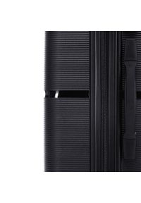 Wittchen - Duża walizka z polipropylenu jednokolorowa czarna. Kolor: czarny #2