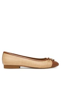 MICHAEL Michael Kors Baleriny Piper Flex 40S6PIFP2D Beżowy. Kolor: beżowy. Materiał: syntetyk #1