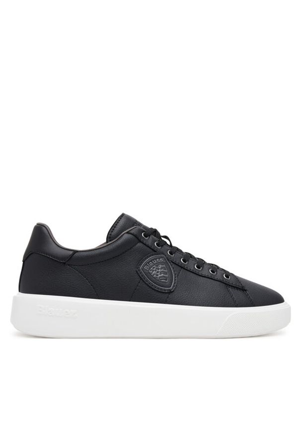 Blauer Sneakersy S5BUCK01/LEA Czarny. Kolor: czarny. Materiał: skóra