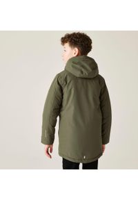 Regatta - Kurtka dziecięca przejściowa ocieplana Farbank II. Kolor: zielony, brązowy, wielokolorowy. Materiał: tkanina, puch. Styl: sportowy #2