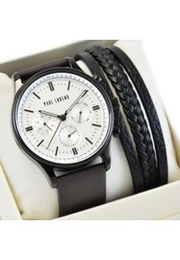 Zegarek Paul Lorens Zestaw męski zegarek FABER-3B1-2 + bransoletka #1