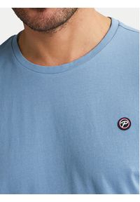 Petrol Industries T-Shirt M-ROS-TSR002 Błękitny Regular Fit. Kolor: niebieski. Materiał: bawełna #5