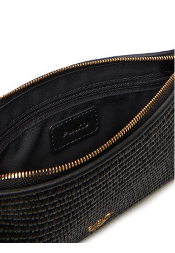 Pinko - PINKO Torebka Flat Horizontal Mini PE 25 PCPL 104277 A2CF Czarny. Kolor: czarny