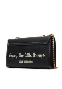 Love Moschino - LOVE MOSCHINO Torebka JC4073PP1LLG100A Czarny. Kolor: czarny. Materiał: skórzane #6