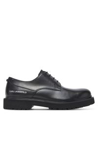 Karl Lagerfeld - KARL LAGERFELD Oxfordy Kontest II KL12425 Czarny. Kolor: czarny. Materiał: skóra