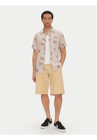 Quiksilver Koszula Apero Classic EQYWT04605 Beżowy Regular Fit. Kolor: beżowy. Materiał: bawełna
