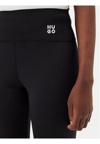 Hugo - HUGO Kolarki Nopardino 50545339 Czarny Slim Fit. Kolor: czarny. Materiał: syntetyk #5