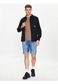 Calvin Klein Jeans Szorty jeansowe J30J322784 Niebieski Slim Fit. Kolor: niebieski. Materiał: bawełna, jeans