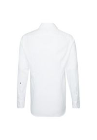 Seidensticker Koszula 01.293650 Biały Slim Fit. Kolor: biały. Materiał: bawełna #9