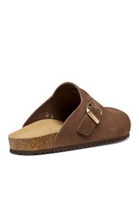Geox Klapki D Brionia D65LSA 00032 C6003 Brązowy. Kolor: brązowy. Materiał: skóra, nubuk #6